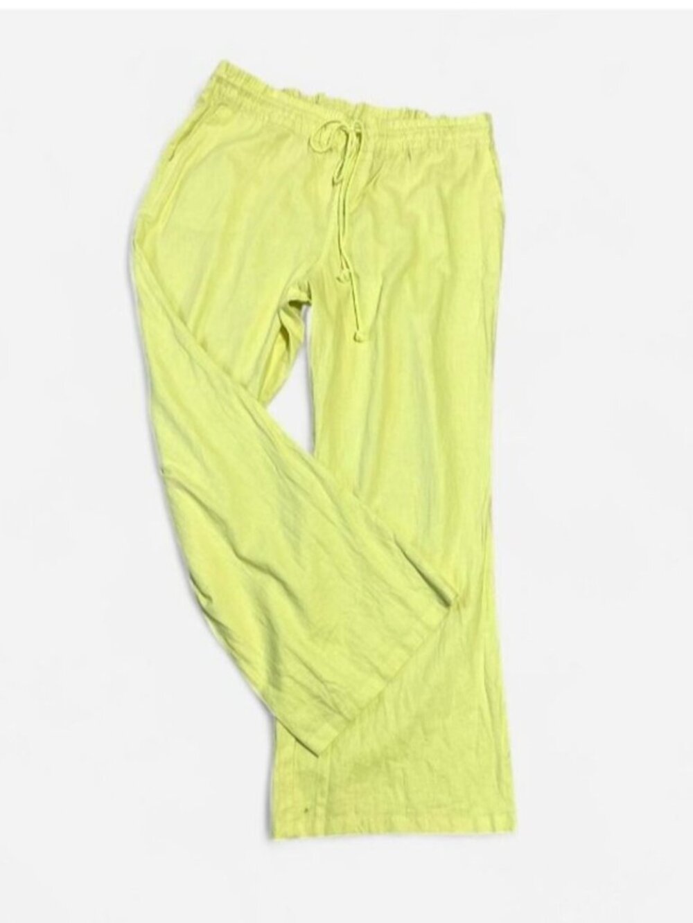 wide leg flowy linen pants Size XXL